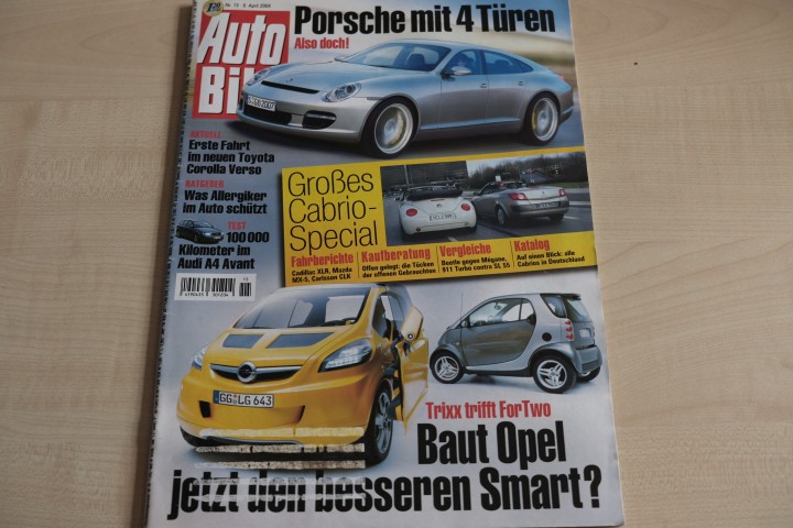 Deckblatt Auto Bild (15/2004)